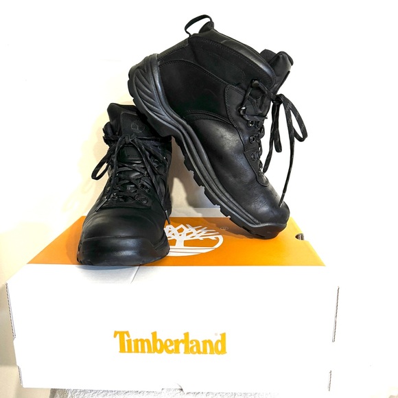 Timberland Comfortable Size 11 Men’s MT Maddsen Waterproof MID Hiker Black Boots - Picture 11 of 13